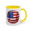 4th of July Mug - Baseball American Flag
