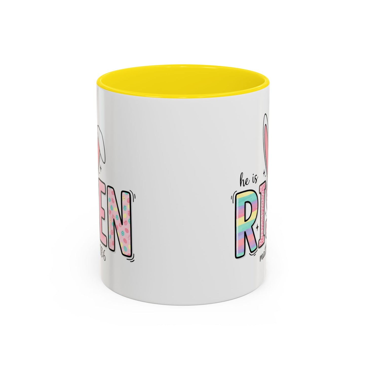 Easter Mug - He Is Risen Bunny