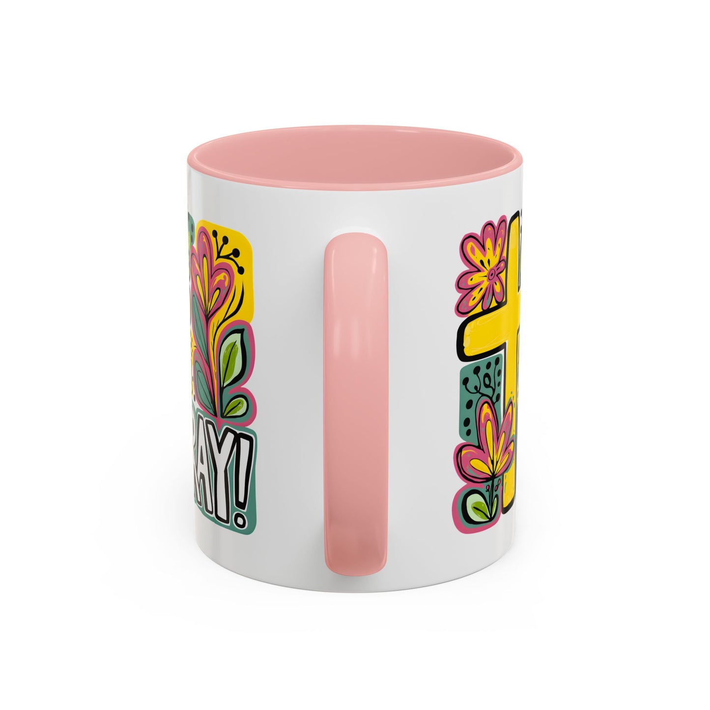 Religious Mug - Pray Cross