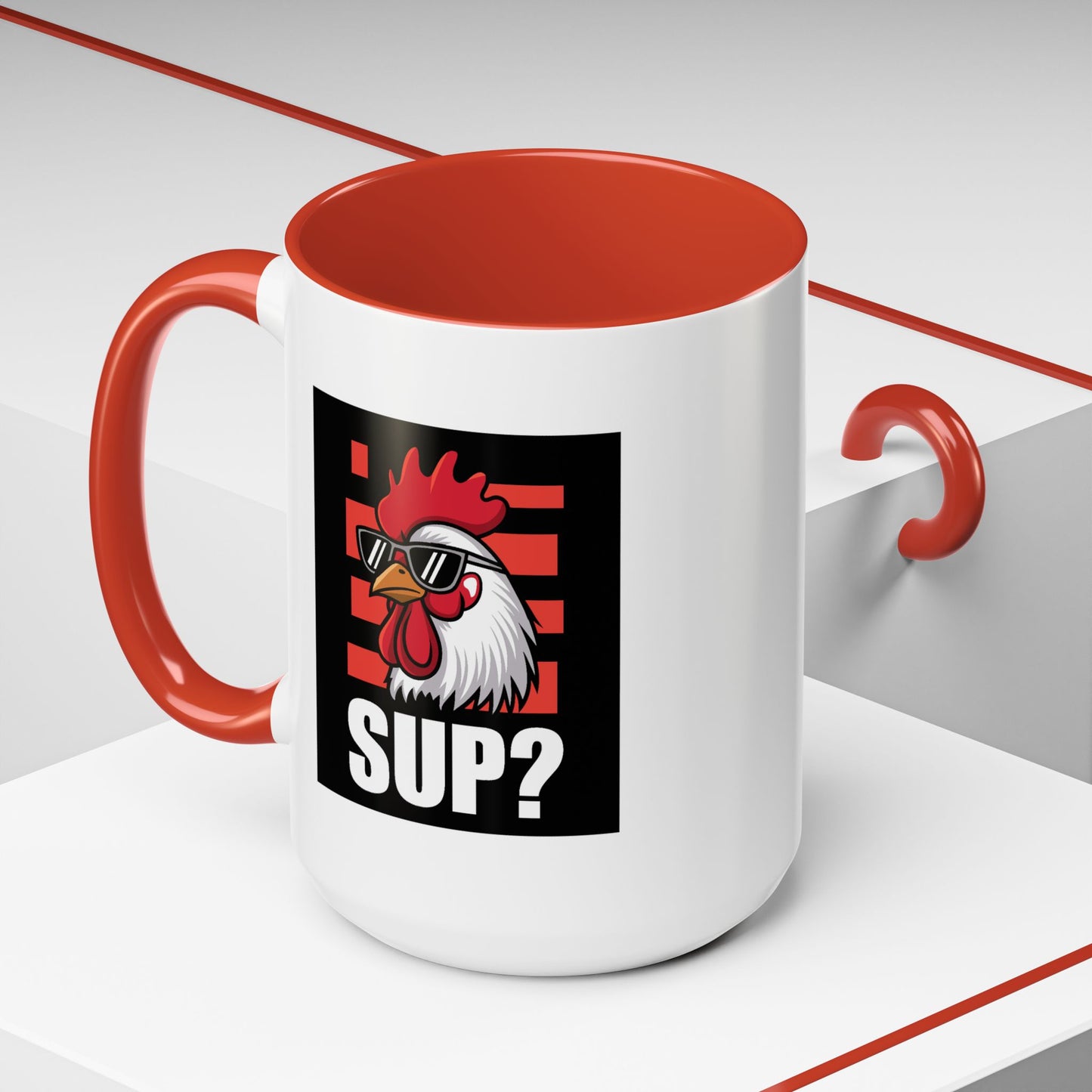 Humor Mug - Rooster Sup?