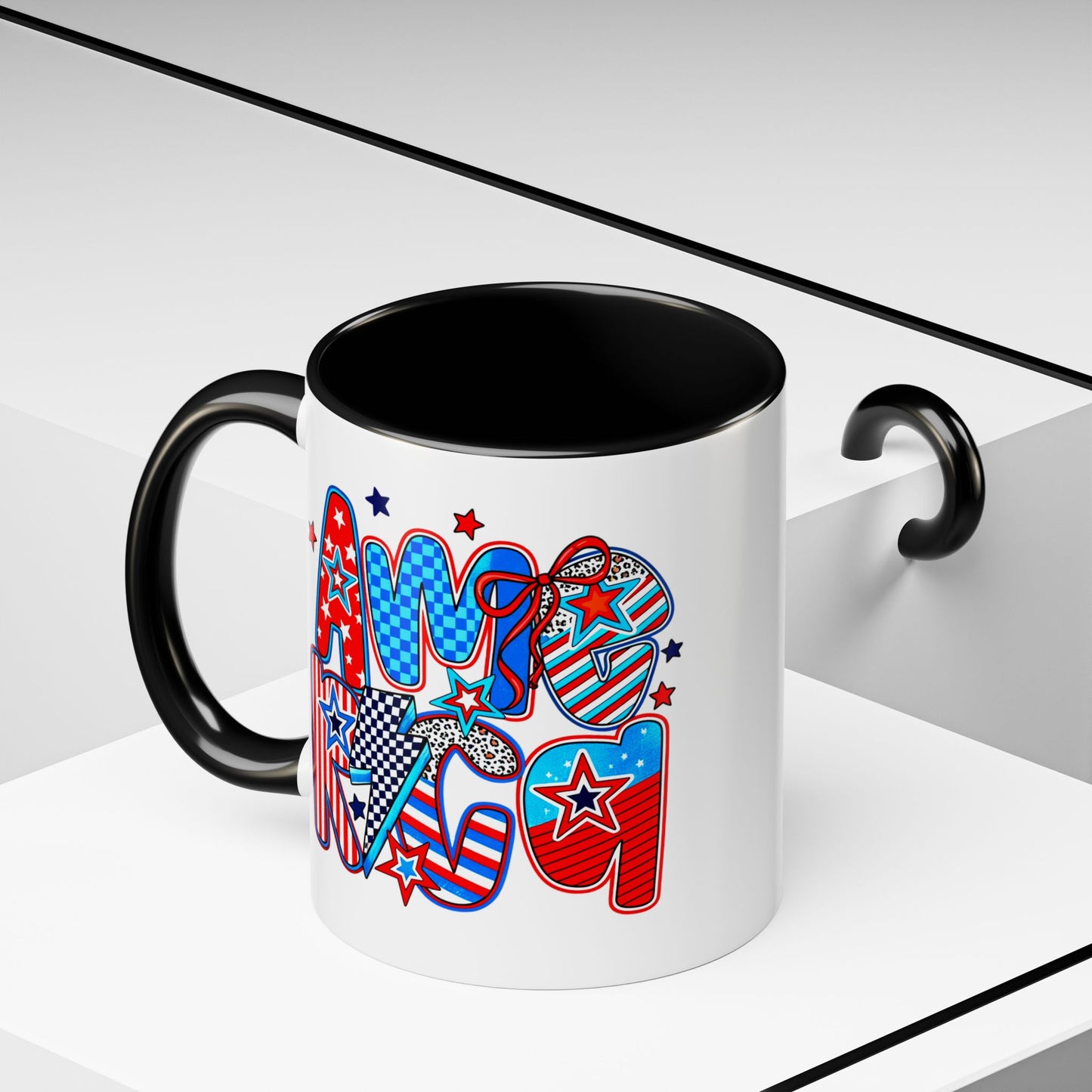 4th of July Mug - Retro America Coquette