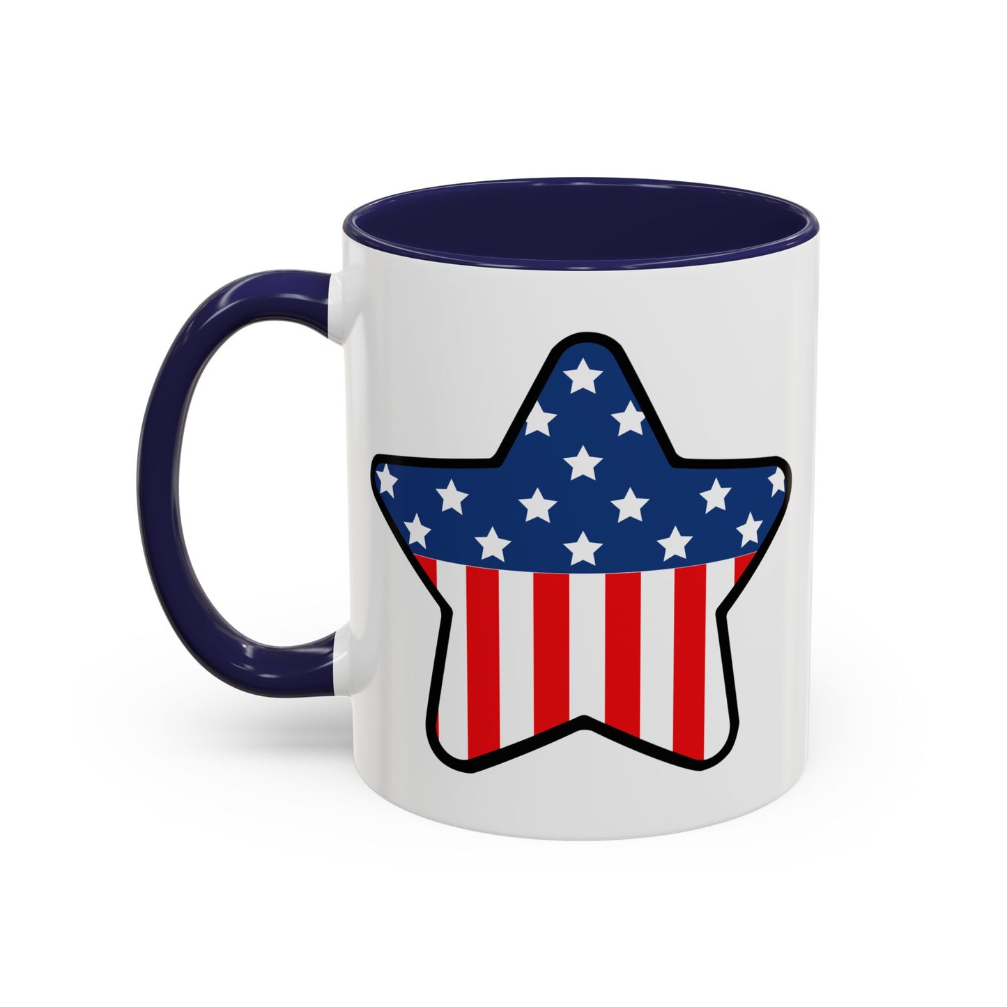 4th of July Mug - Star American Flag 2
