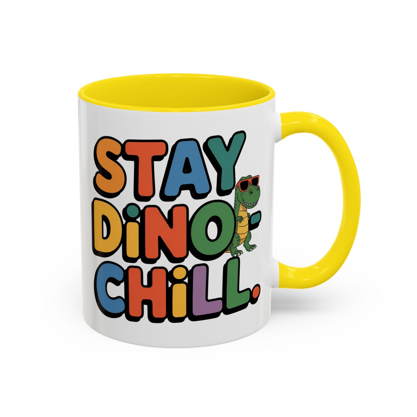 Humor mug - Stay Dino Chill