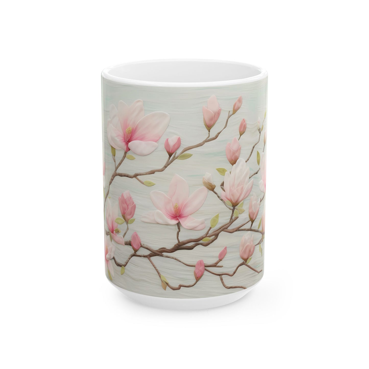 Artistic Mug - Felted Flowers
