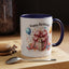 Birthday Mug - Happy Birthday Pink Ribbon Present