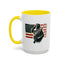 4th of July Mug - Soldier American Flag