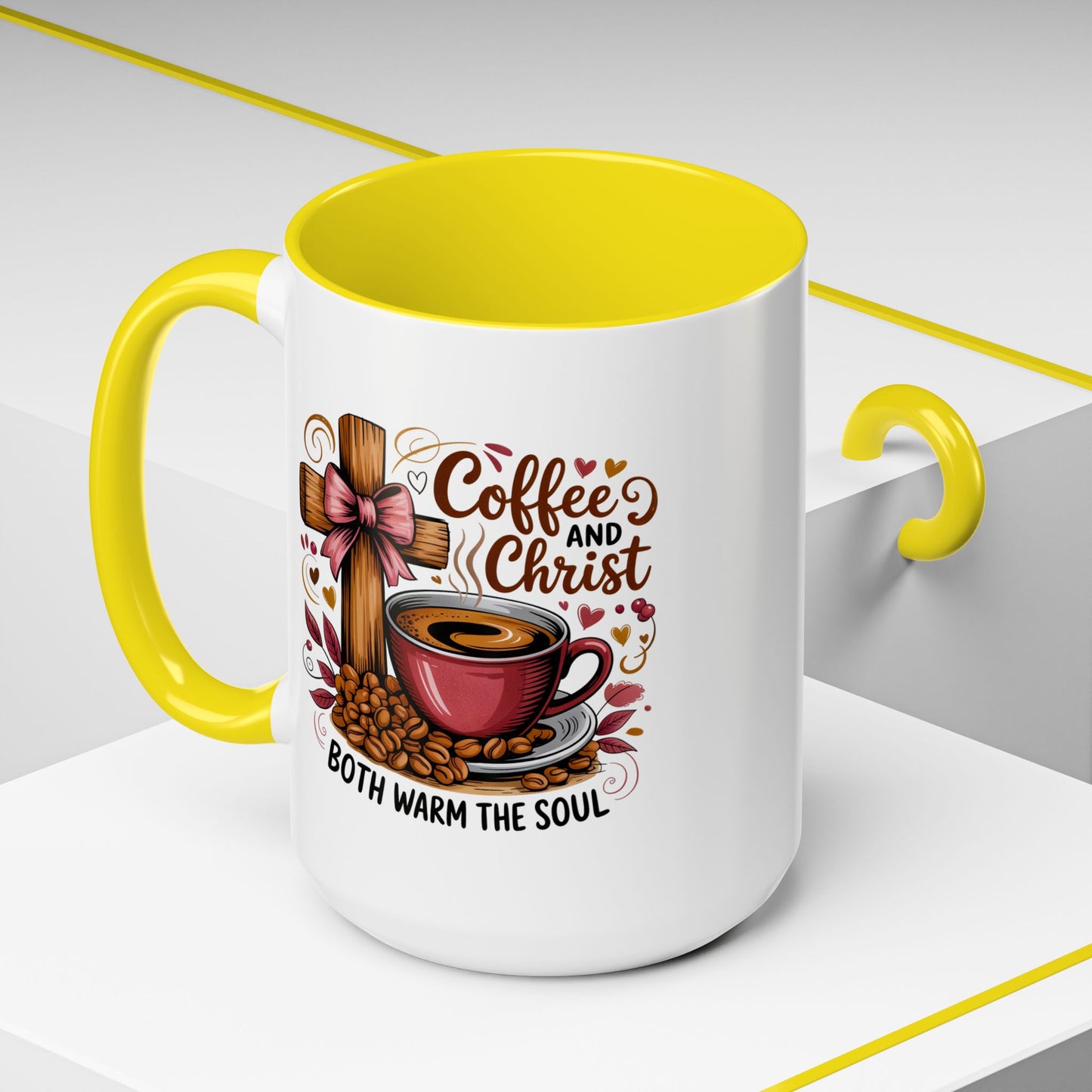 Religious Mug - Coffee And Christ