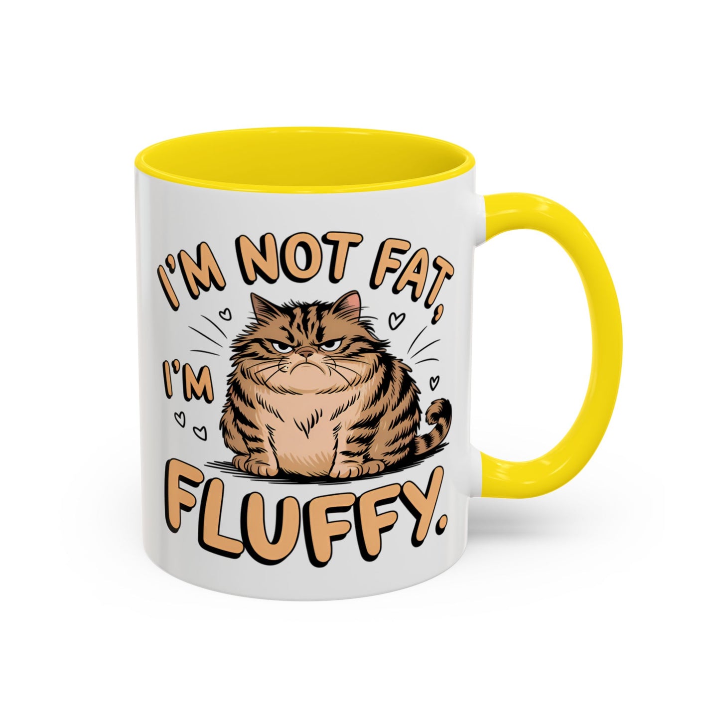 Animal Mug - I'm Not Fat I'm Fluffy