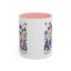 4th of July Mug - Floral America Patriotic