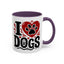 Animal Mug - I Love Dogs