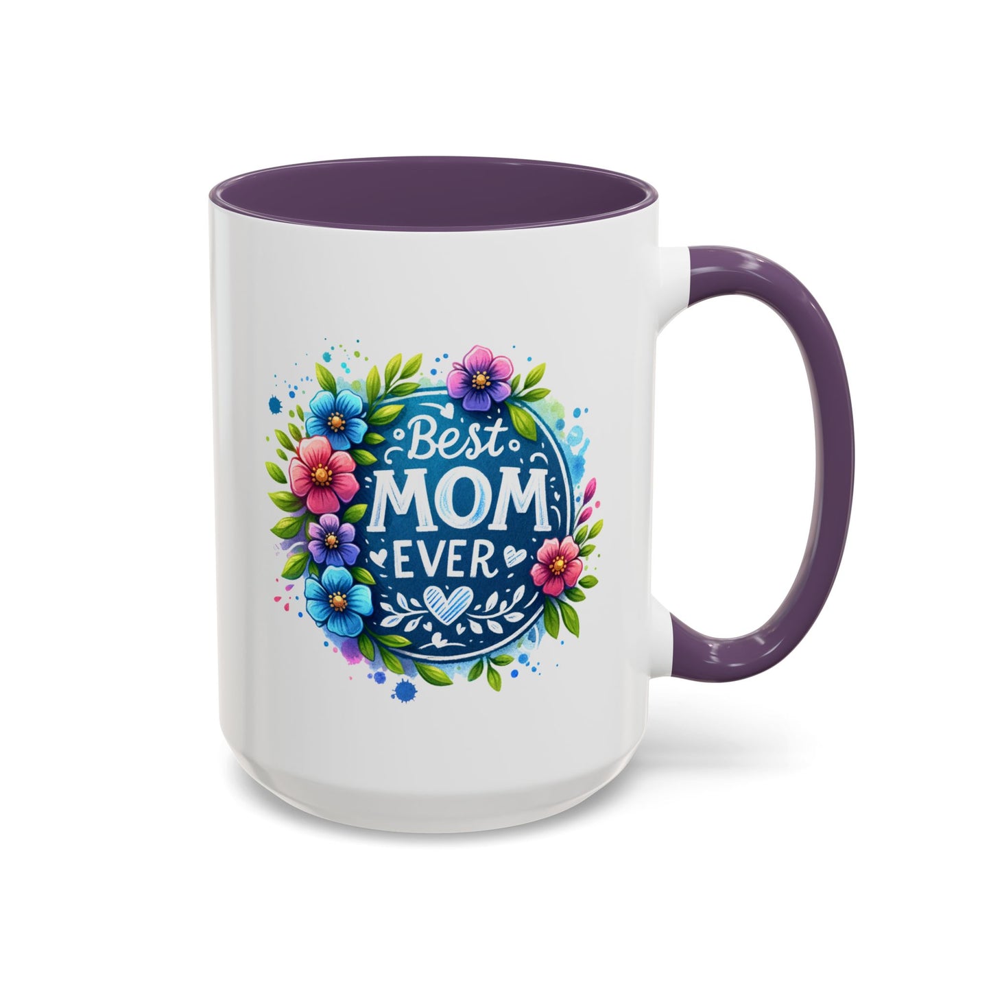 Mother's Day Mug - Best Mom Ever Floral