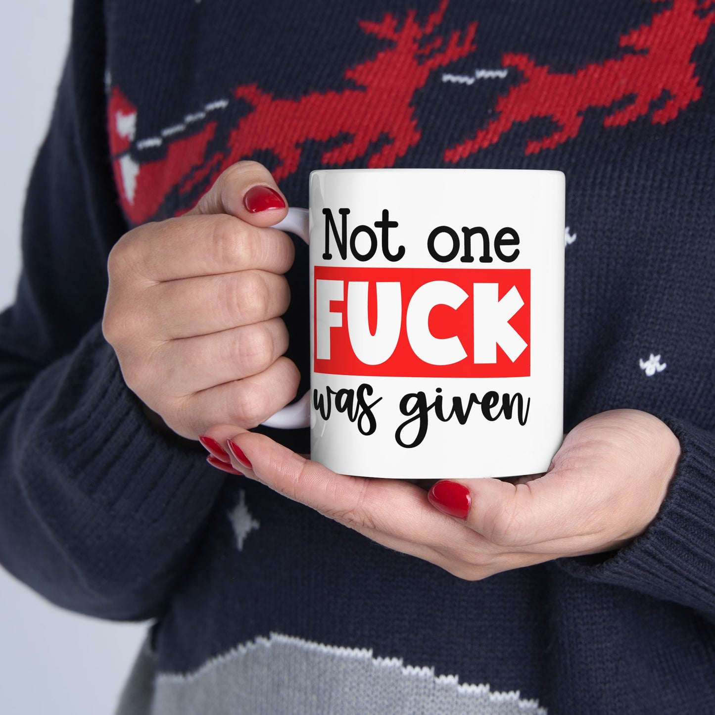 Adult Mug - Not One Fuck Was Given