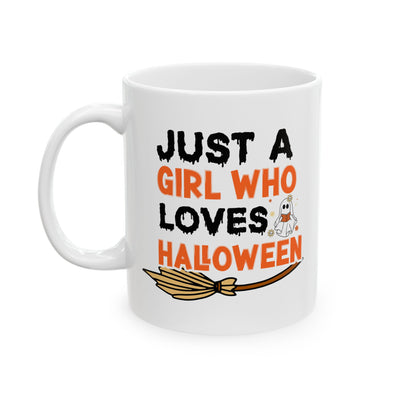 Halloween Mug - Just A Girl Who