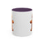 Christmas Mug - Gingerbread Man Green Bow