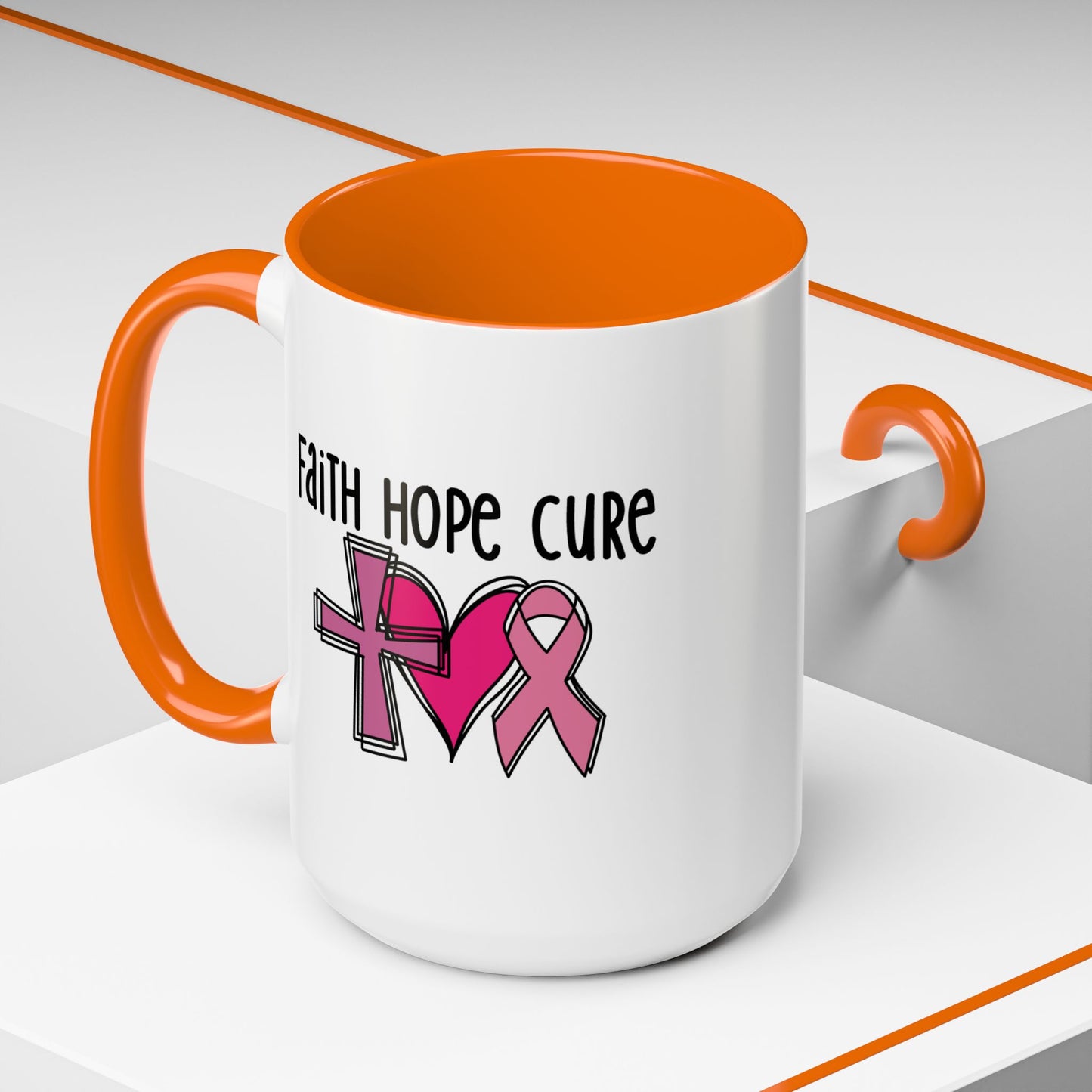 Support Mug - Faith Hope Cure