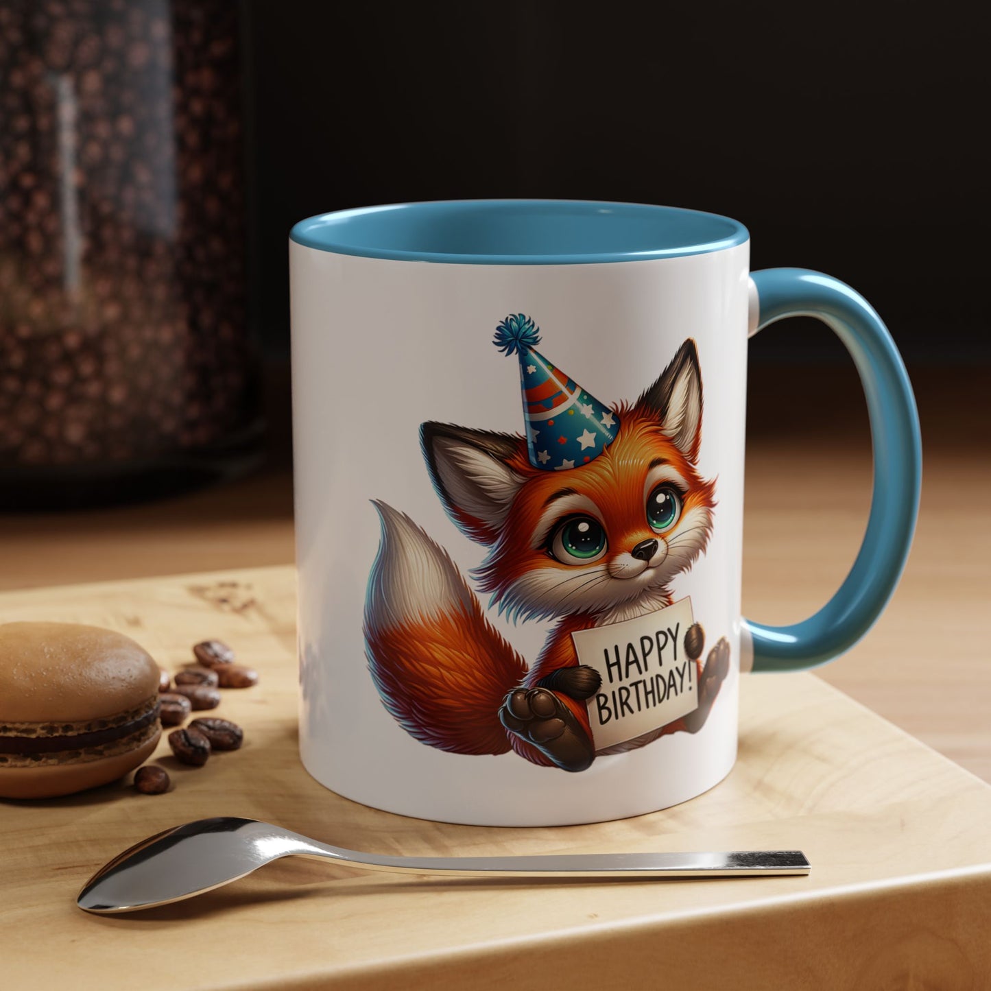 Birthday Mug - Fox Clipart