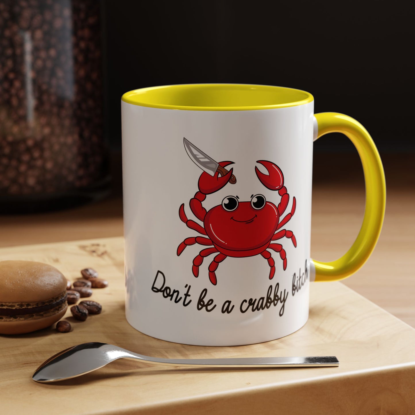 Adult Mug - Don't Be A Crabby Bitch