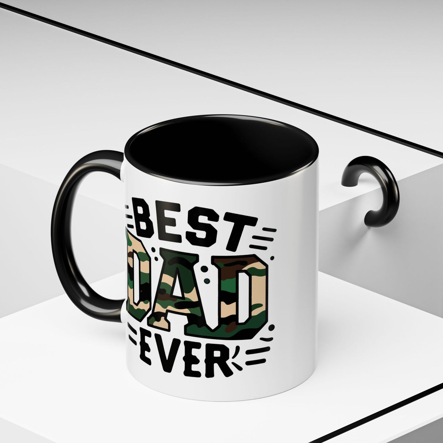Father's Day Mug - Best Dad Ever Cammo