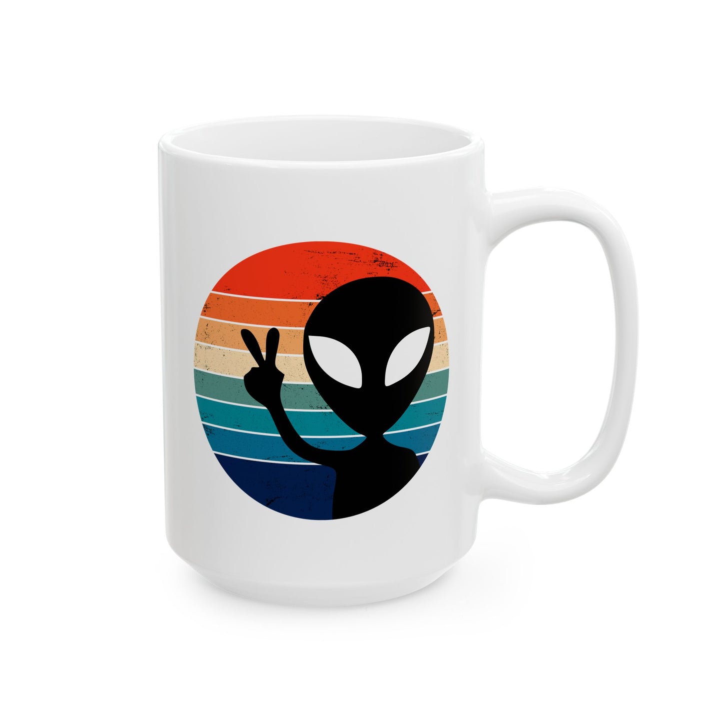 Alien Mug - Peace Alien