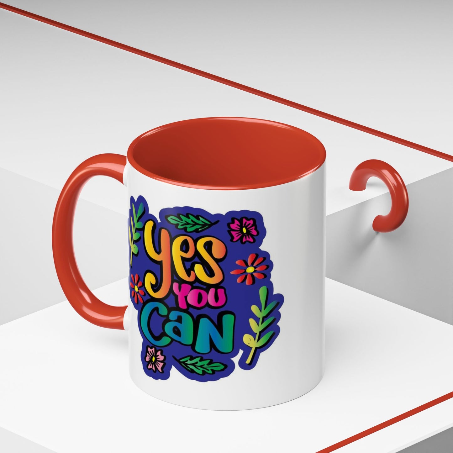 Motivation Mug - Yes You Can Brush