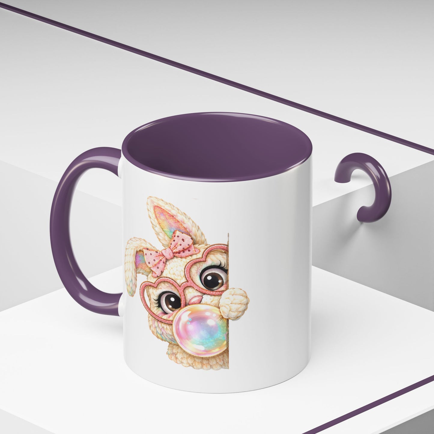 Easter Mug - Peaking Easter Bunny