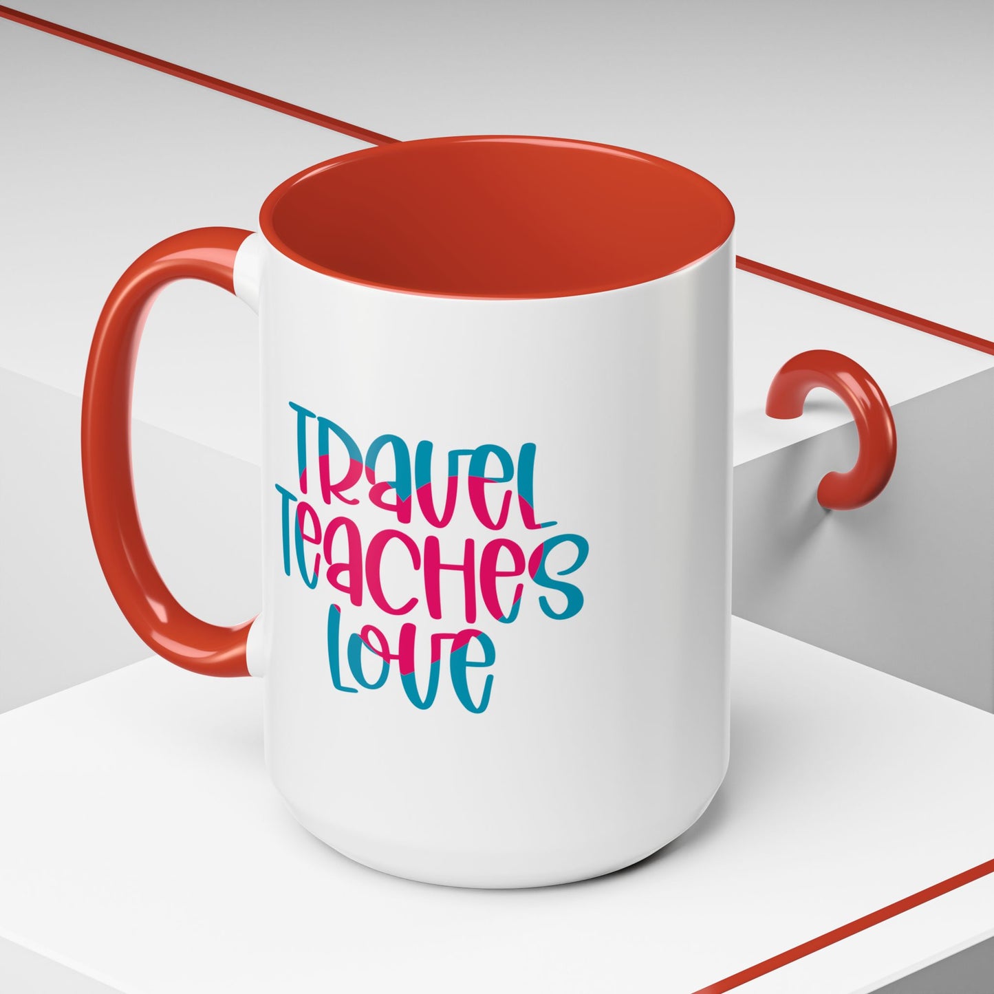 Adventure Mug - Travel Teaches Love