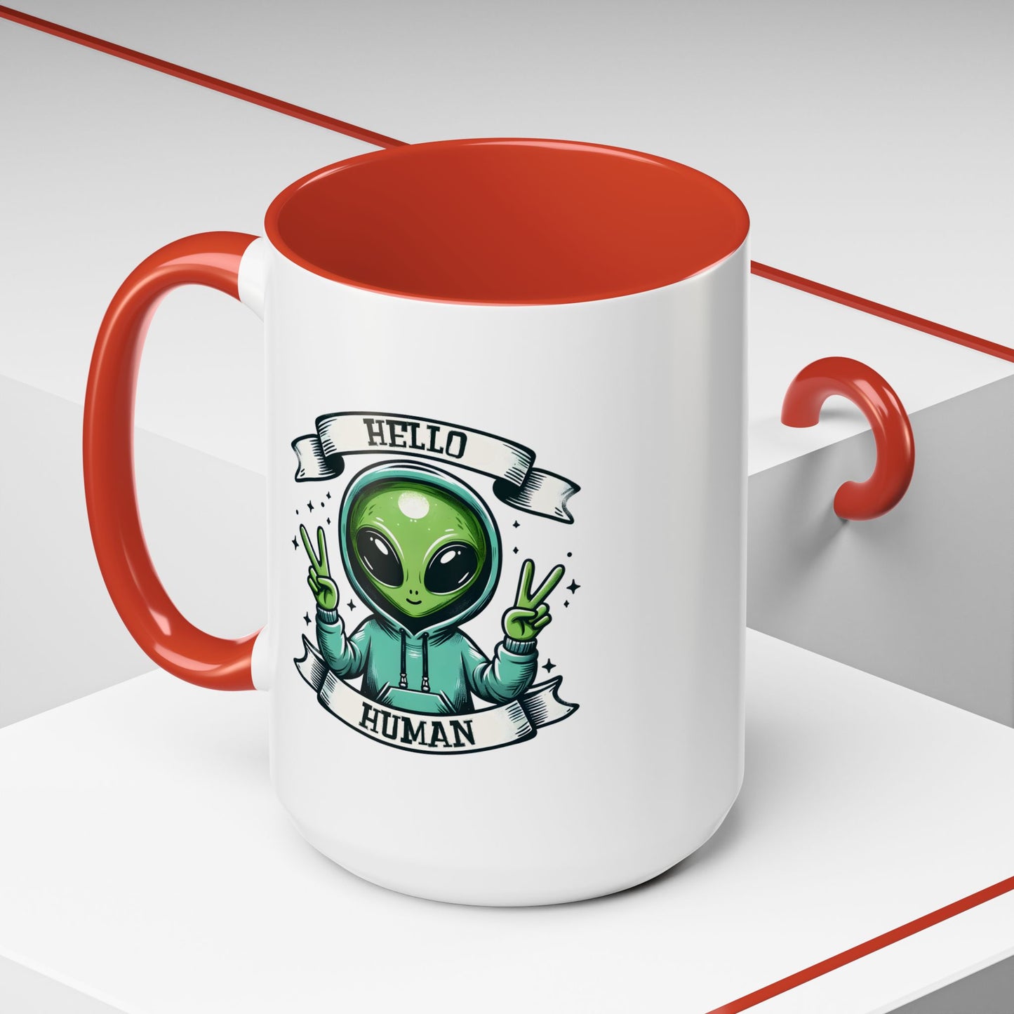Alien Mug - Hello Human