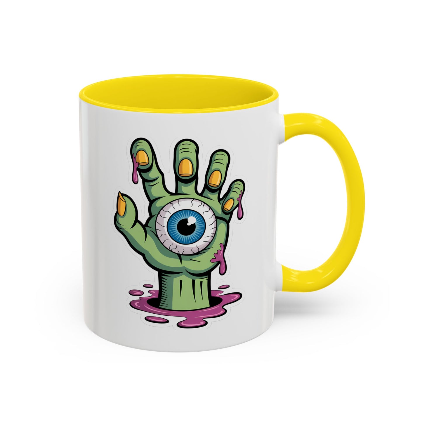 Halloween Mug - Eye Ball Hand