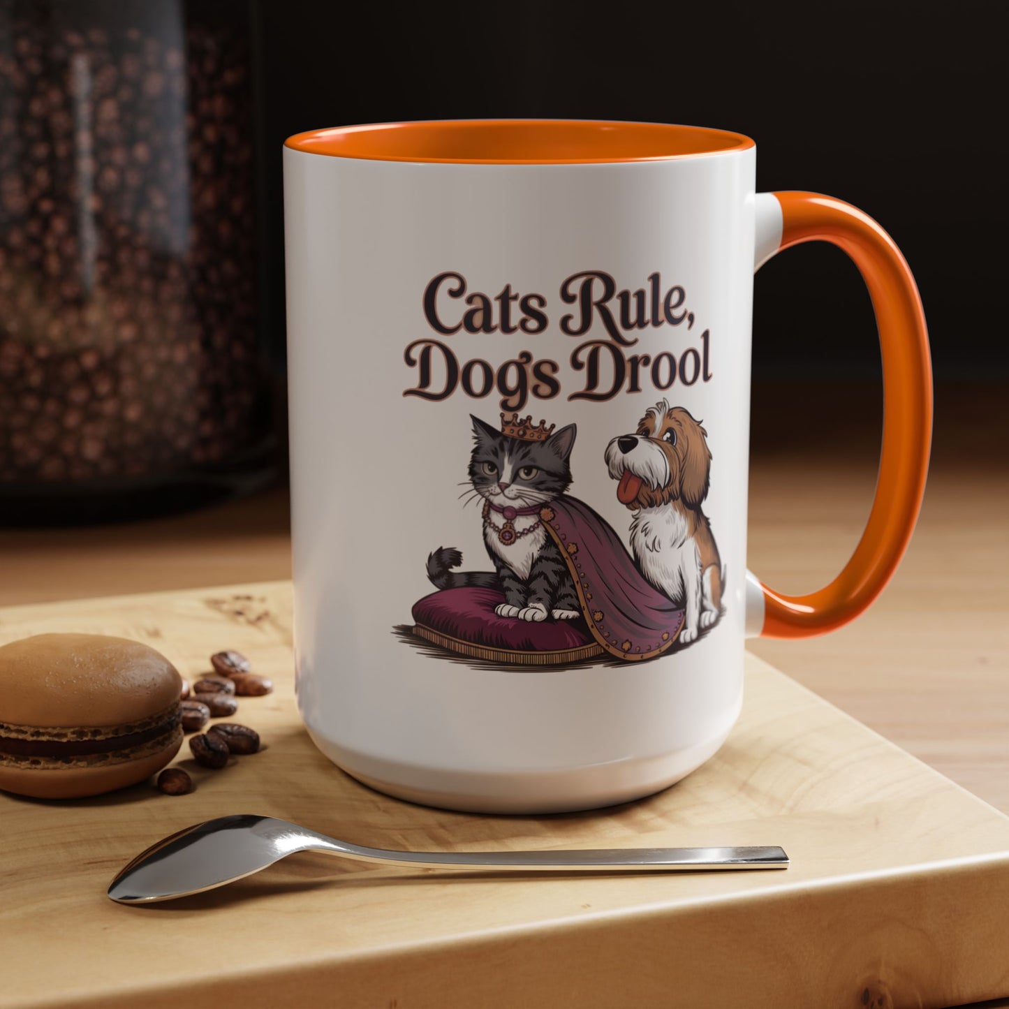 Animal Mug - Cats Rule Dogs Drool
