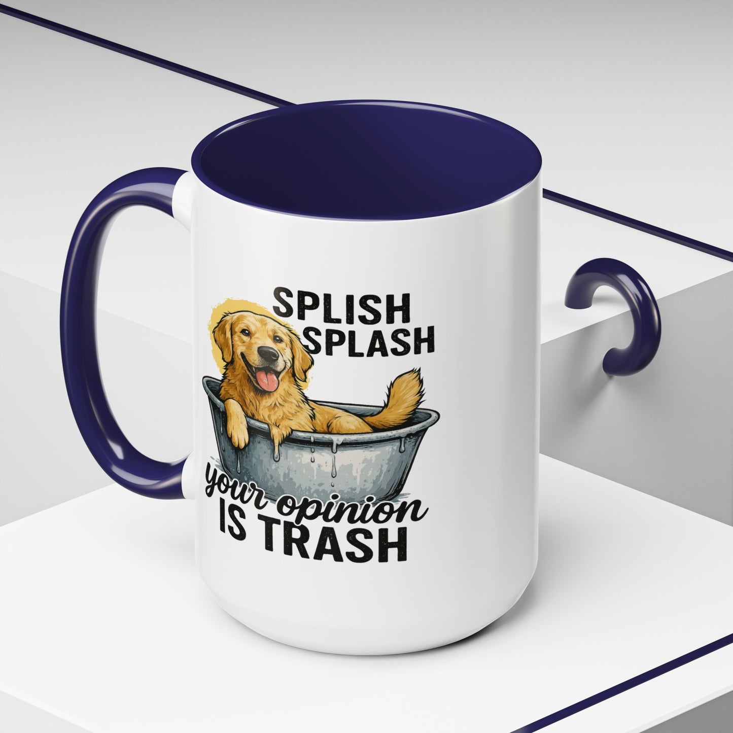 Animal Mug - Splish Splash Your Opinion Is Trash