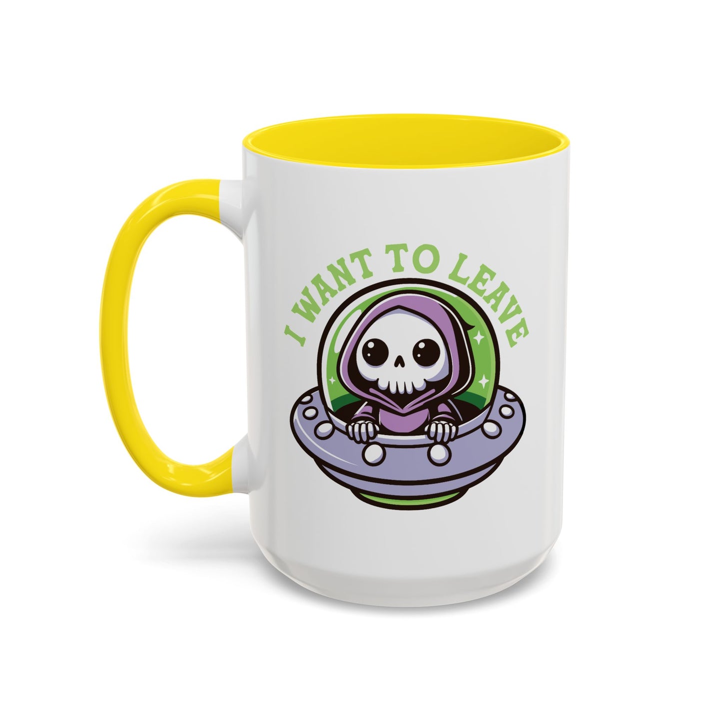 Alien Mug - I Want To Leave