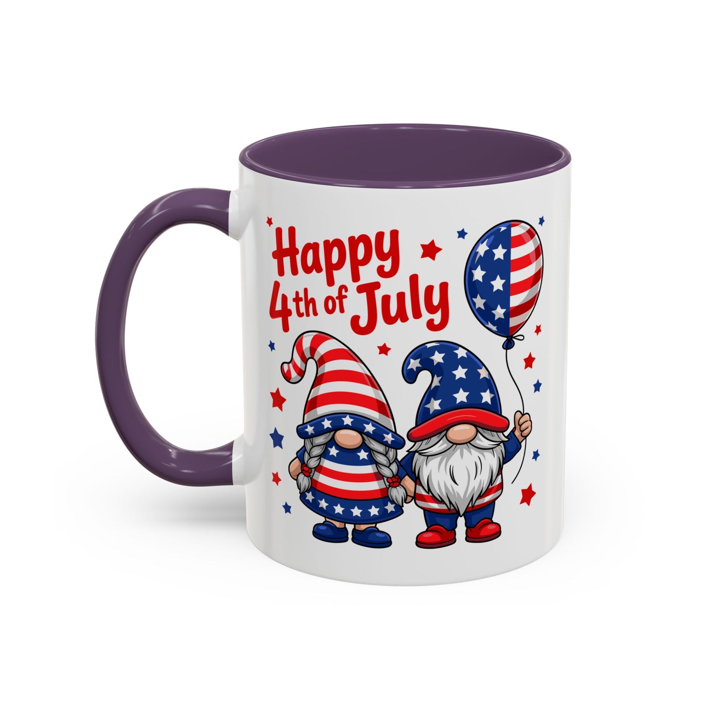 4th of July Mug - Happy 4th of July Gnomes