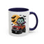 Halloween Mug - Driving Vampire