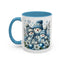 Christmas Mug - Blue Snowman Family