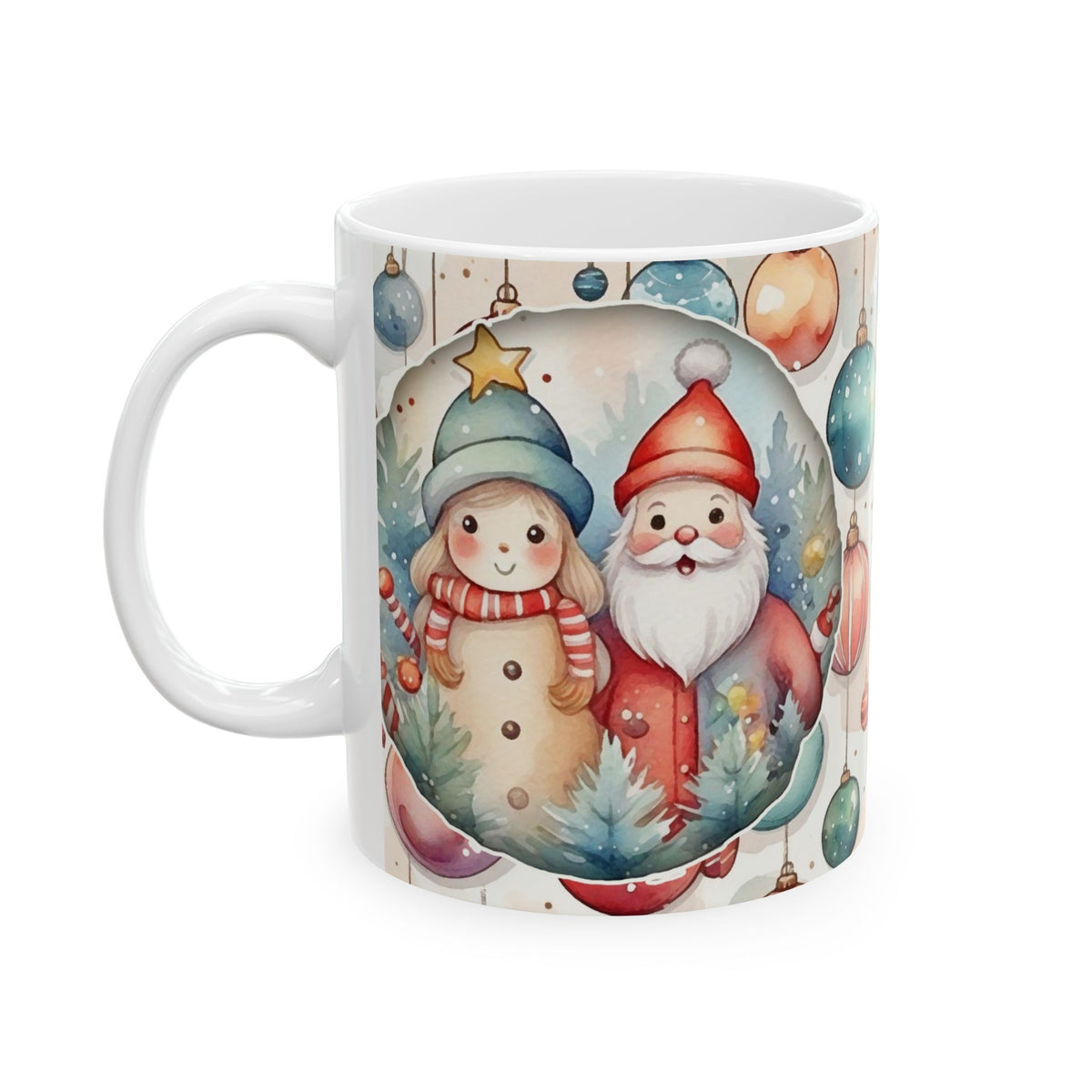 Chistmas Mug - Mr and Mrs Claus
