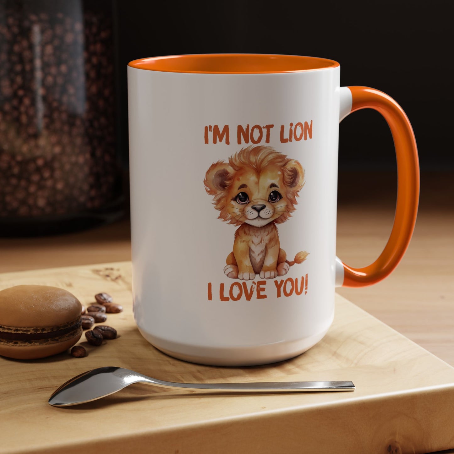 Valentine's Day Mug - I'm Not Lion I Love You