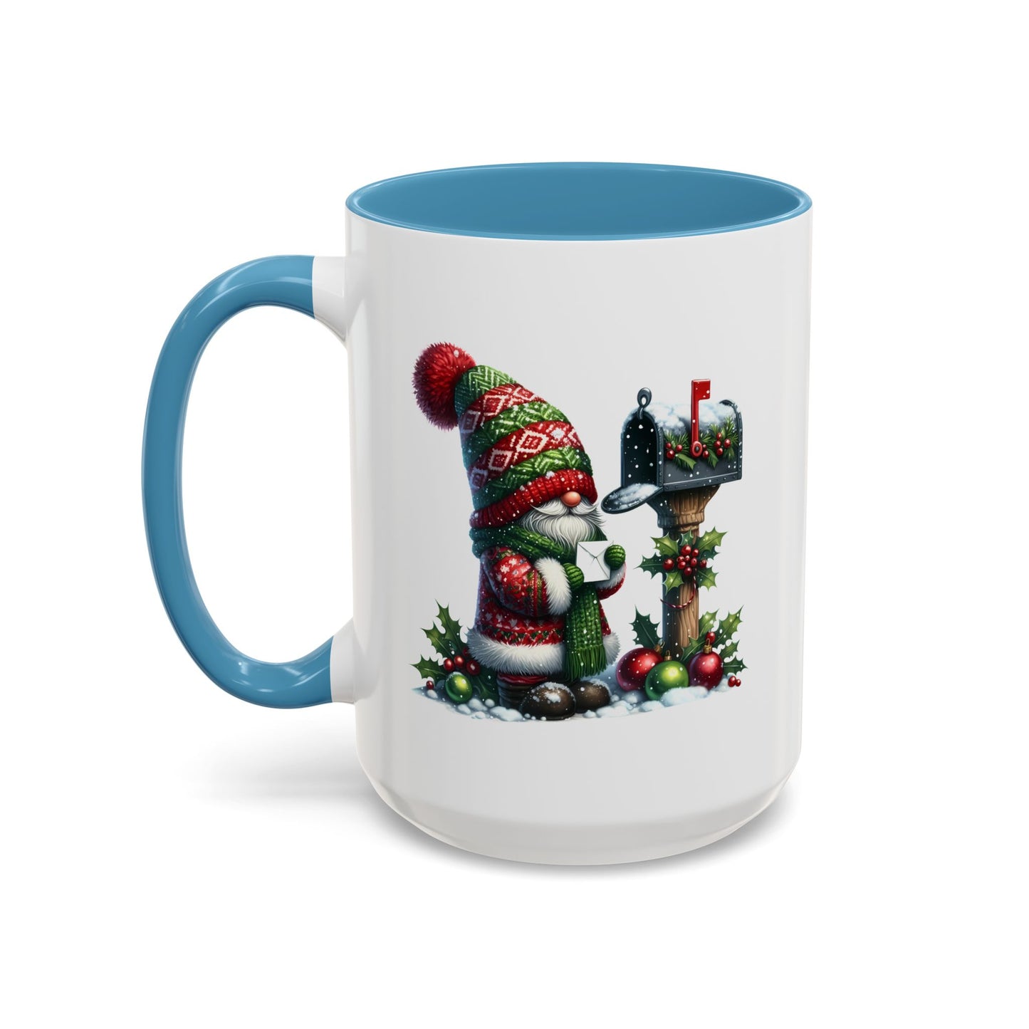 Christmas Mug - Gnome and Mail