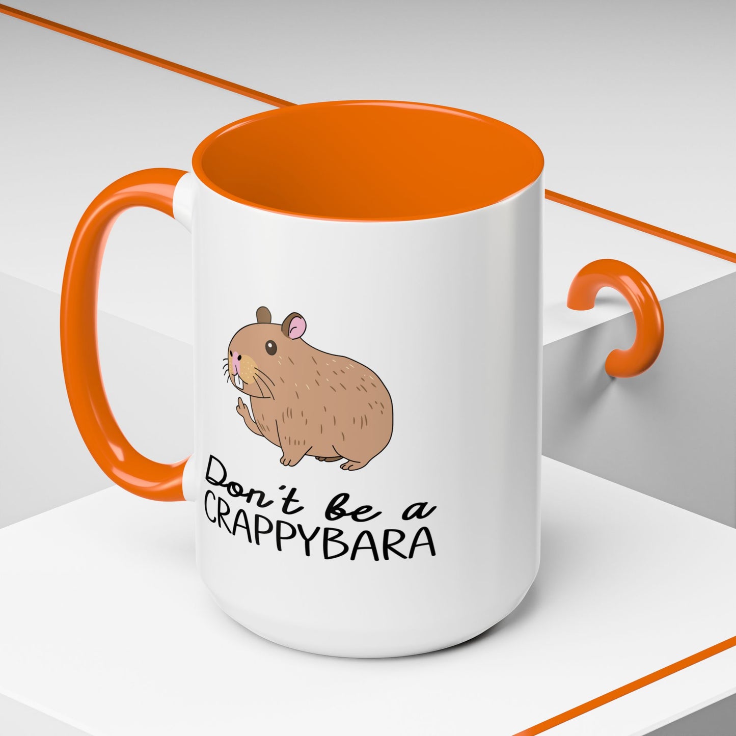 Adult Mug - Don't Be A Crappybara