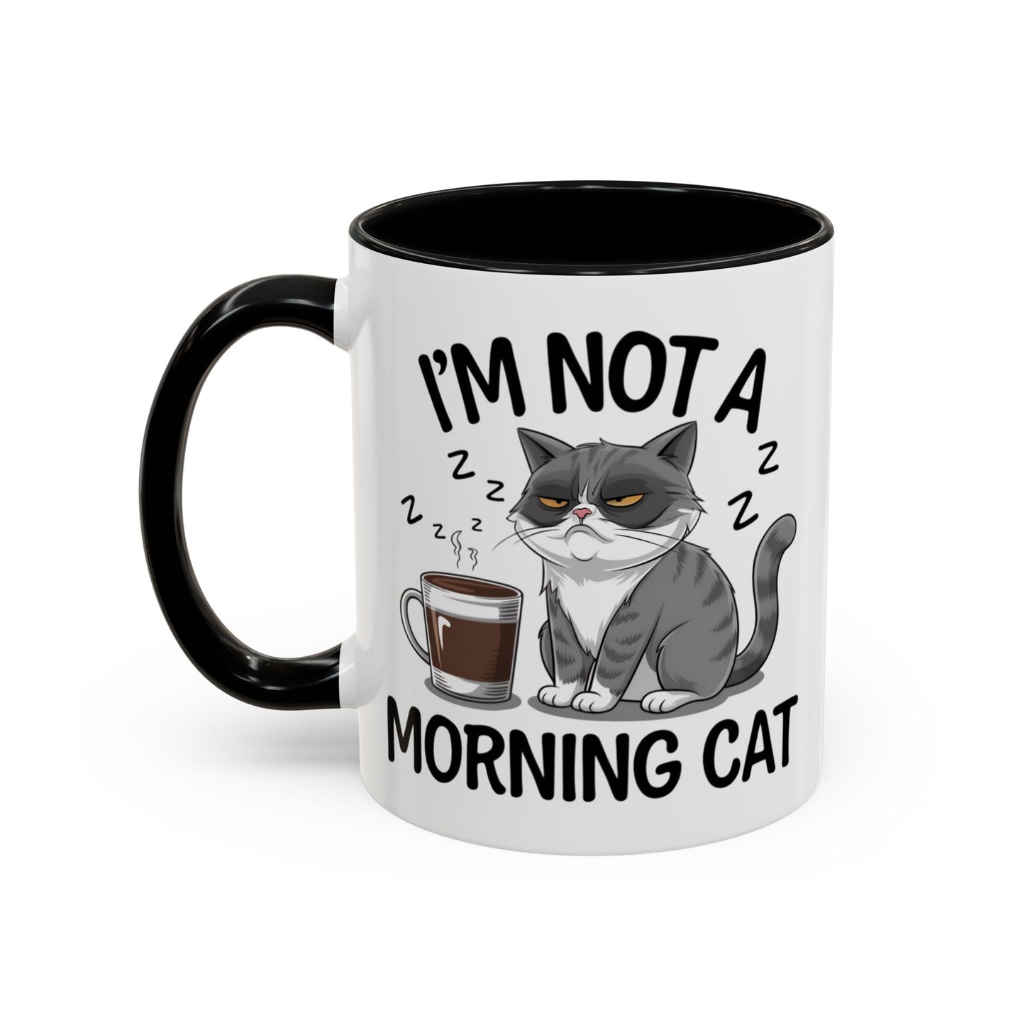 Animal Mug - I'm Not a Morning Cat