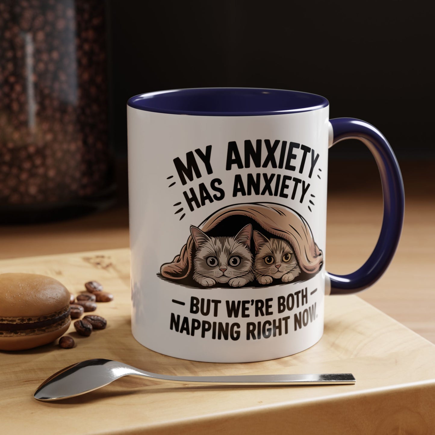 Animal Mug - My Anxiety Has Anxiety