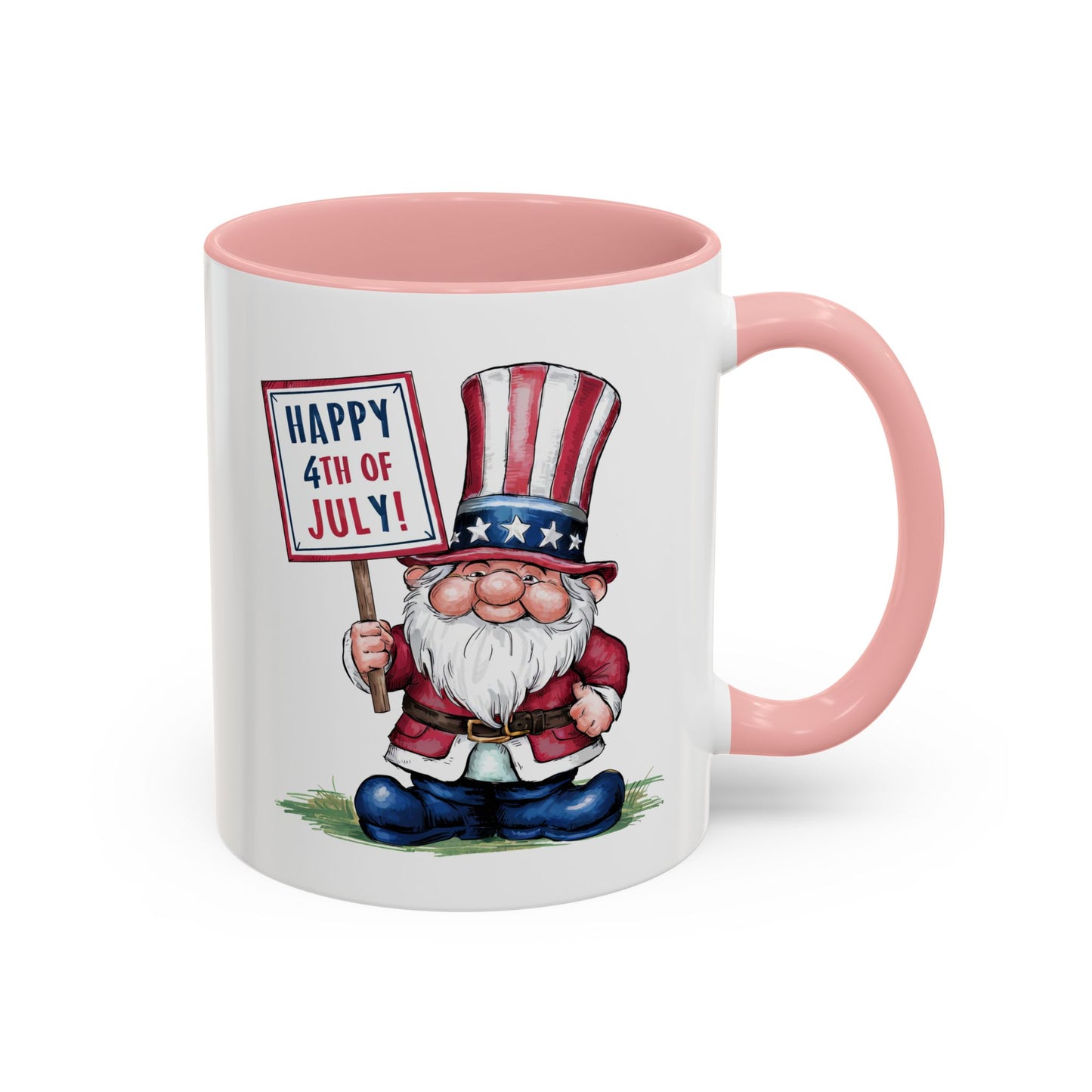 4th of July Mug - American Gnome 8