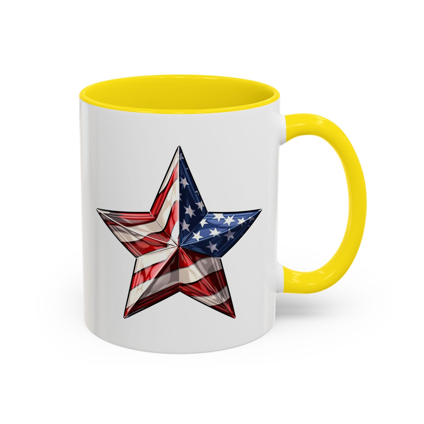4th of July Mug - American Flag Star 3