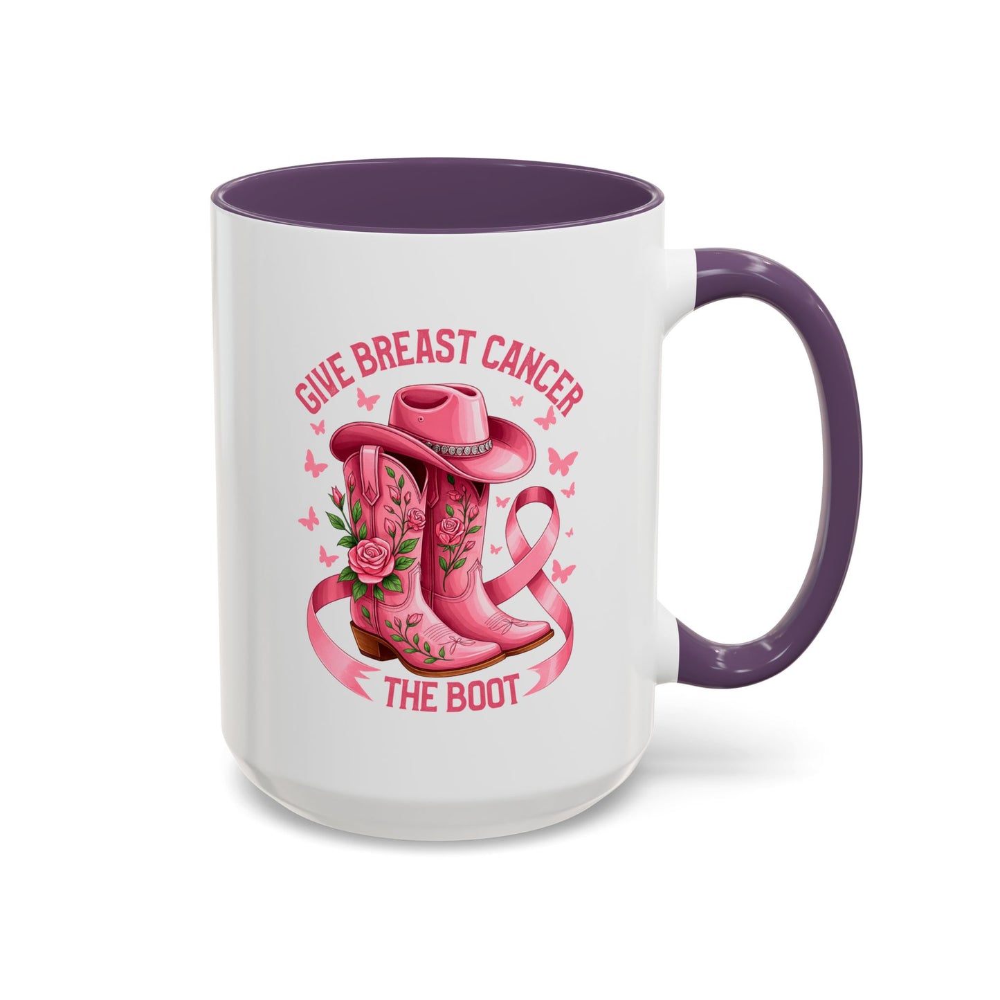 Support Mug - Give Cancer The Boot