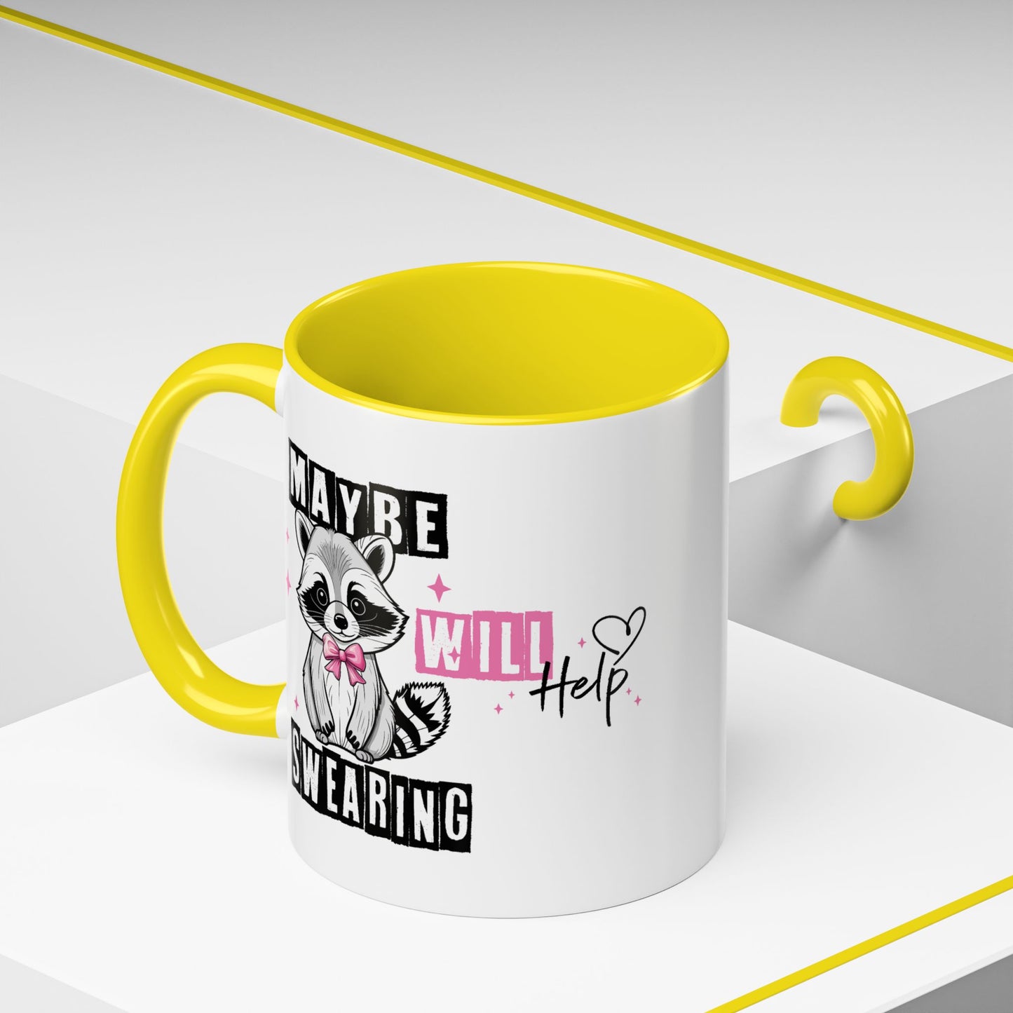 Humor Mug - Maybe Swearing Will Help