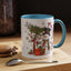 Christmas Mug - Merry Xmas Snowman Tree Present