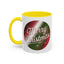 Christmas Mug - Merry Christmas White and Red Text Decoration