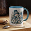 Christmas Mug - Blue Snowman Family