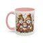 Christmas Mug - Gingerbread Snowman Family 3