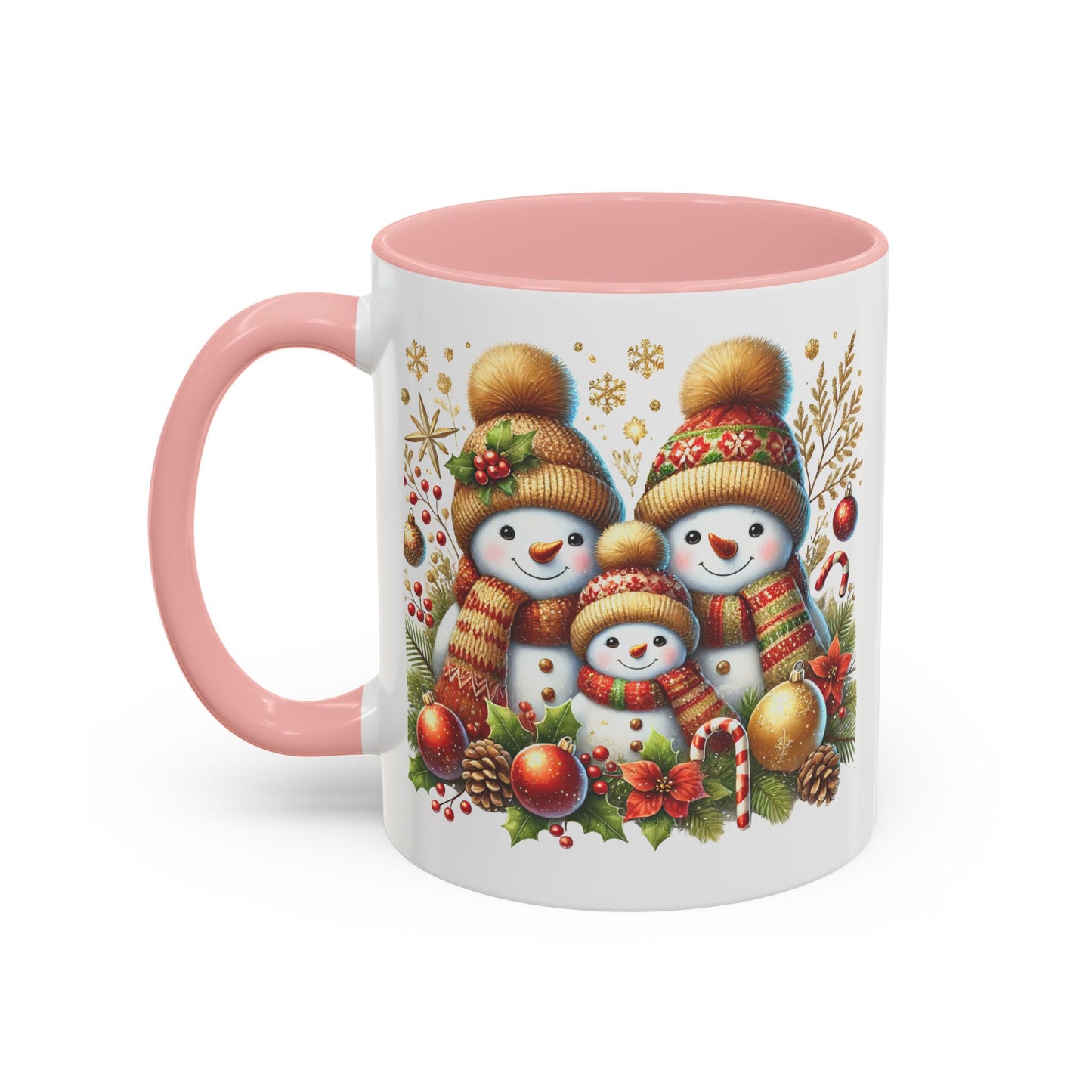 Christmas Mug - Gingerbread Snowman Family 3