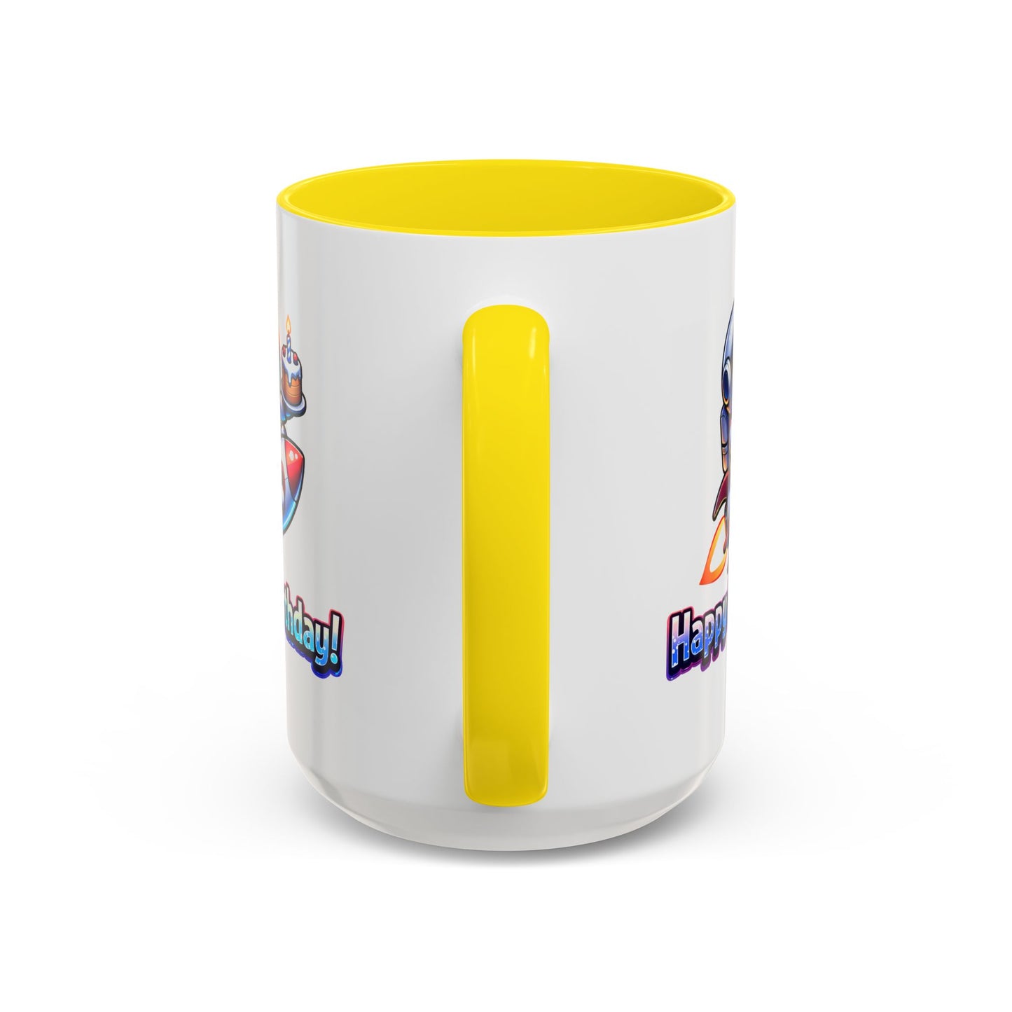 Birthday Mug - Astronaut Rocket